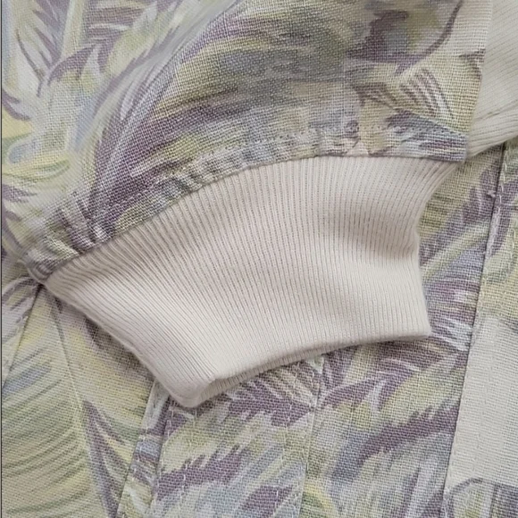 Disney Disneyland Resort Tropical Palm Leaf Spirit Jersey Shirt Jacket Size S - Picture 4 of 13